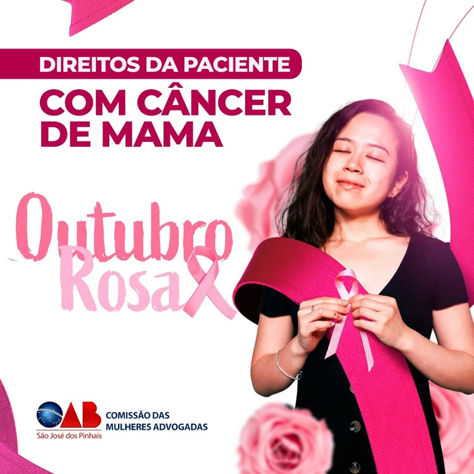 DIREITOS DA PACIENTE com Câncer de Mama.