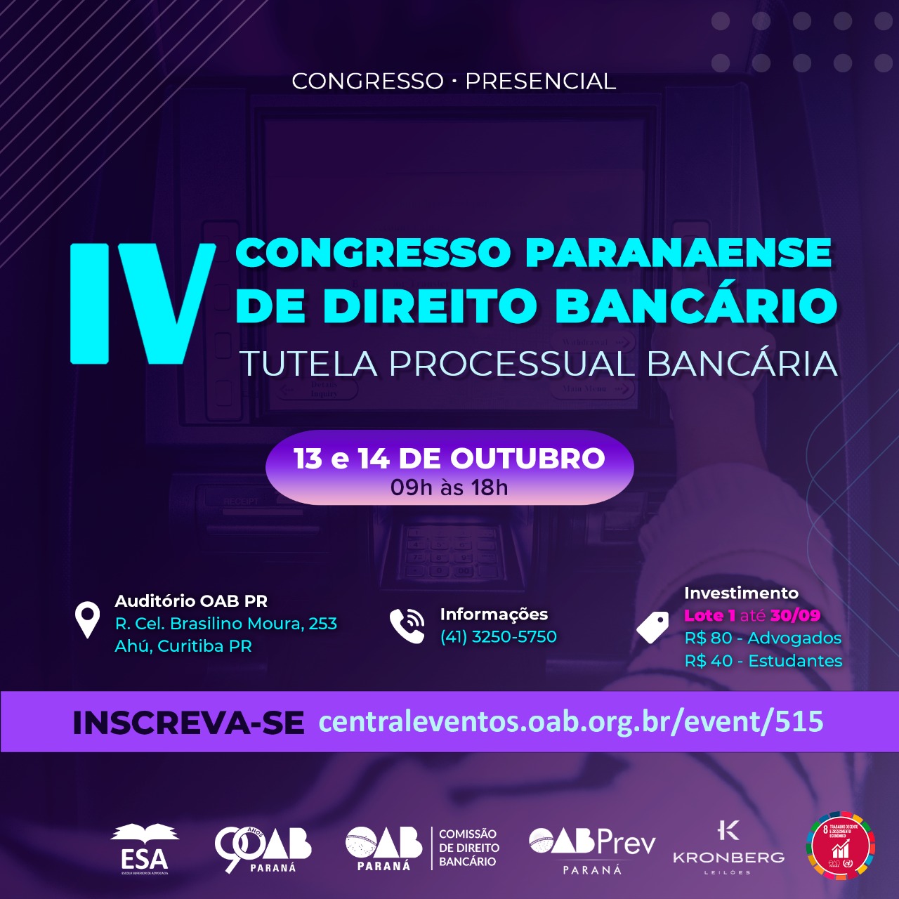 IV Congresso Paranaense de Direito Bancário