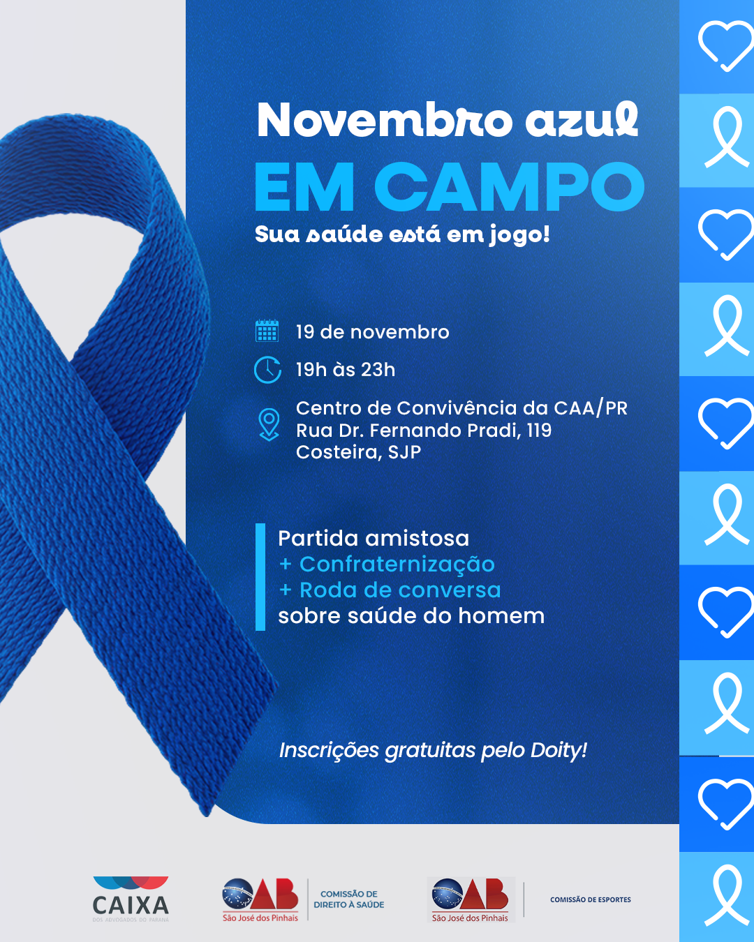 Novembro Azul em Campo